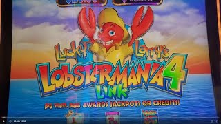 LUCKY LARRYS LOBSTERMANIA 4 LINK BONUS [upl. by Dinsdale]