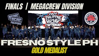 Fresno Style Ph  Parañaque City Luzon  Gold Medalist Megacrew Division at HHIPH2024 Finals [upl. by Prowel]