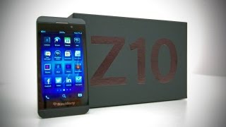 BlackBerry Z10 Unboxing amp Overview [upl. by Snodgrass453]