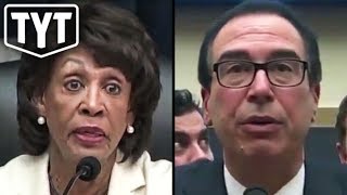 Maxine Waters SCHOOLS Steve Mnuchin [upl. by Elwaine]