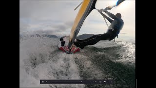 Windsurfing 17052023Alesund Norway Nausta [upl. by Llehcear622]