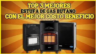 ¿Qué Mejor ESTUFA DE GAS BUTANO comprar en 2024 Top 3 Mejores ESTUFA DE GAS para el Invierno [upl. by Ylrbmik]