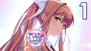 Doki Doki Literature Club Plus  Doki Doki Returns With More Normal Anime Horror Content  1 [upl. by Anrat571]