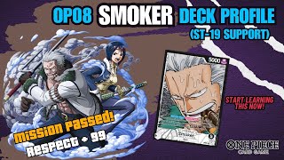 ST19 Smoker Deck Breakdown The Ultimate Control Strategy in OP08 [upl. by Ahsenek]