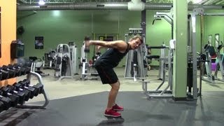 Dumbbell Triceps Kickback  HASfit Triceps Exercise Demonstration  Tricep Kick Backs [upl. by Duston850]