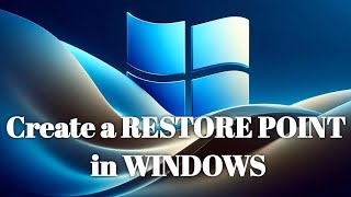 How to create a RESTORE POINT in WINDOWS 👍✨ কিভাবে WINDOWS এ RESTORE POINT create করবেন [upl. by Ahsirtal]