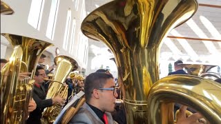 ENSAIO CABREÚVA  TUBAS DANDO UM SHOW 🔥🔥 HINO 384 [upl. by Nachison]