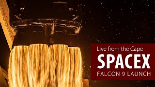 Watch live SpaceX Falcon 9 rocket to launch 22 Starlink satellites from Cape Canaveral [upl. by Alya]