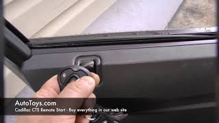 Cadillac CTS Remote Start and Installation DEI by AutoToyscom [upl. by Ploch]