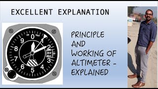 PRINCIPLE READING AND WORKING OF PRESSURE ALTIMETER EXPLAINED  DGCA GROUND CLASSES  DocPilot10 [upl. by Ardnal]