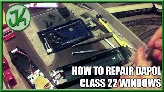 How to Repair Dapol Class 22 Windows [upl. by Farris]