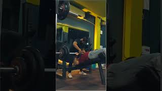 Decline bench chest press motivation viralvideo power punjabisong [upl. by Ijat]