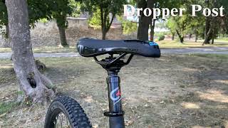 Dropper Seatpost CROSSER SP2038 [upl. by Guillema]