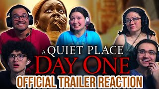 A QUIET PLACE DAY ONE TRAILER REACTION  MaJeliv  good horror films makes you… [upl. by Nimsay]