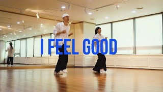 I FEEL GOOD Line dance 아이 필 굿 라인댄스 [upl. by Fia]