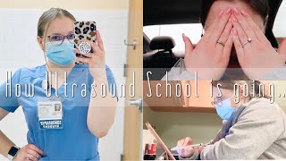 WEEK IN THE LIFE SONOGRAPHY STUDENT VLOG  How its really going [upl. by Ainafets]