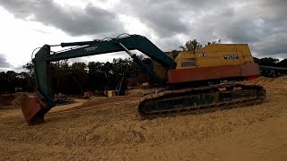 BucyrusErie 40H Hydraulic Excavator WalkAround  National Pike Steam Show [upl. by Aramanta]