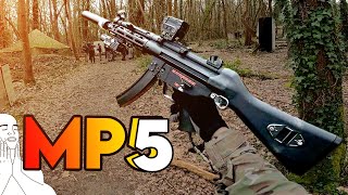 AIRSOFT FRANCE 🇫🇷  CE MP5 EST DINGUE Max2Joules [upl. by Rimhsak]