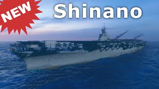 World of WarShips Shinano  NEW SHIP [upl. by Fisk]