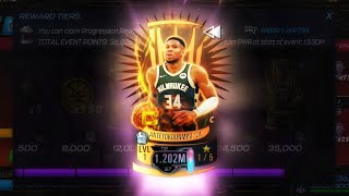 Got NBA Cup Giannis Antetokounmpo From The Overtime Event Nba 2k Mobile [upl. by Araiek]