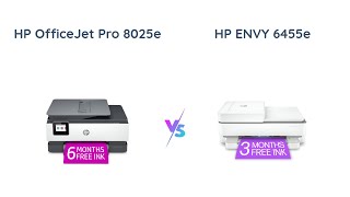 HP OfficeJet Pro 8025e vs HP ENVY 6455e Which Printer is Right for You [upl. by Austreng]