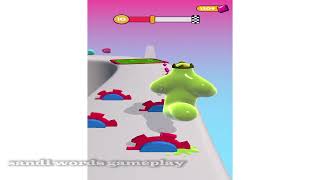 Blob Runner 3D A Gameplay Android iOS part 4 [upl. by Jadd]