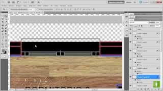 Utilizar AutoCAD y Photoshop para folleto comercial 910  Ventanas y puerta ventanas [upl. by Lledualc454]