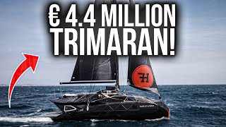 UNBELIEVABLE Trimaran Yacht Hanstaiger X1 [upl. by Etnahc711]