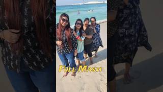 Dubai Beach ⛱️ shorts viralshort dubai trip [upl. by Akelam]