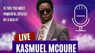 LIVE With Kasmuel McOure Is This The Most Powerful Speech By a Gen Z [upl. by Aerda815]