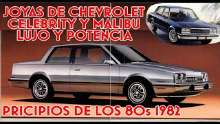 Celebrity 1982 El Sedán Familiar que Definió una Década y Malibu 1982 El Sedán Clásico [upl. by Ysdnil933]