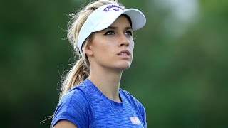 Paige Spiranac shows off golf skills in Dubai [upl. by Assirrem]