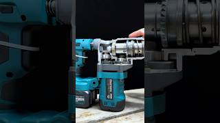 How the Rotary Hammer Drill’s Gears MoveAn Inside Look at the Mechanism powertools hammerdrill [upl. by Nnahtur]