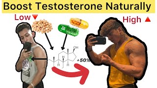 How to increase Testosterone  Boost Testosterone Naturally [upl. by Yramliw]