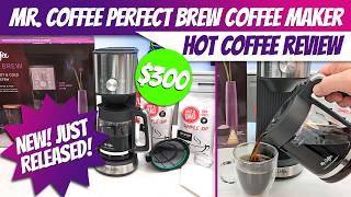 Mr Coffee Perfect Brew Intelligent Coffee Maker REVIEW [upl. by Ahsinnod485]