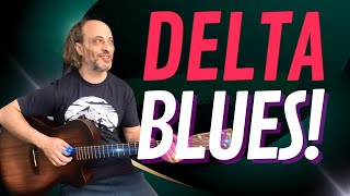 Delta Blues Guitar Basics – How to Play Authentic Delta Blues [upl. by Nowyt]