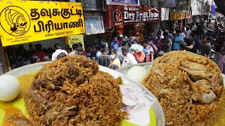 Trending இந்த ஏரியாவே இந்த பிரியாணிக்கு காத்து கிடக்குறாங்க Thavusukutti Biryani  Karthiks View [upl. by Flss]