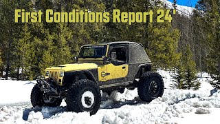 First Colorado Trail Conditions Report 24 [upl. by Floria]