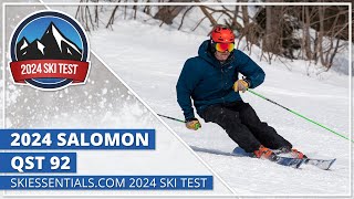 2024 Salomon QST 92  SkiEssentialscom Ski Test [upl. by Ylime]