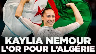 Kaylia NEMOUR en OR le TRIOMPHE DE LALGÉRIE  MAGIQUE [upl. by Erolyat825]