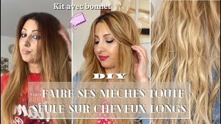 COMMENT FAIRE SES MÈCHES TOUTE SEULE 👌✨ meches cheveux balayage blondehair [upl. by Priest]