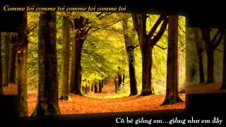 Vietsub Comme Toi  Jean Jaques Goldman [upl. by Eellah]