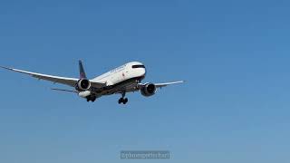 Air Canada Boeing 7879 Dreamliner Plane Landing at Toronto Pearson Airport from Seoul ICN to YYZ [upl. by Fenny]