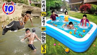 Garib Vs Amir Hindi Bedtime Moral Stories Collection गरीब Vsअमीर Hindi Kahani New Funny Comedy Video [upl. by Isac]