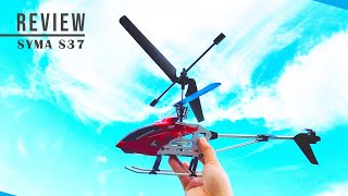 SYMA S37 RC helicopter  Open Box and Review [upl. by Burrows]