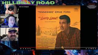 Tennessee Ernie Ford  Dark As A Dungeon Reaction [upl. by Yenettirb]