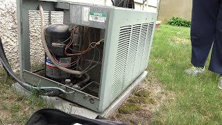 AIR CONDITIONING COMPRESSOR SHORTED TO GROUND [upl. by Nodnarb]