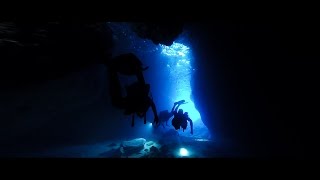 Cave diving Sardegna nurkowania jaskiniowe Sardynia [upl. by Hamilah]