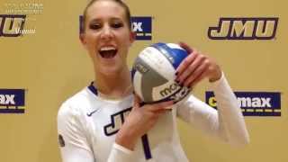 2015 VB Postgame Interview vs William amp Mary  Janey Goodman [upl. by Ecallaw]