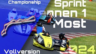 Most 2024  Sprint Rennen 1 Vollversion  FIM Sidecar World Championship  Team Schlosser [upl. by Masha121]